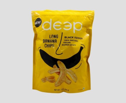 Deep Long Banana Chips Black Pepper